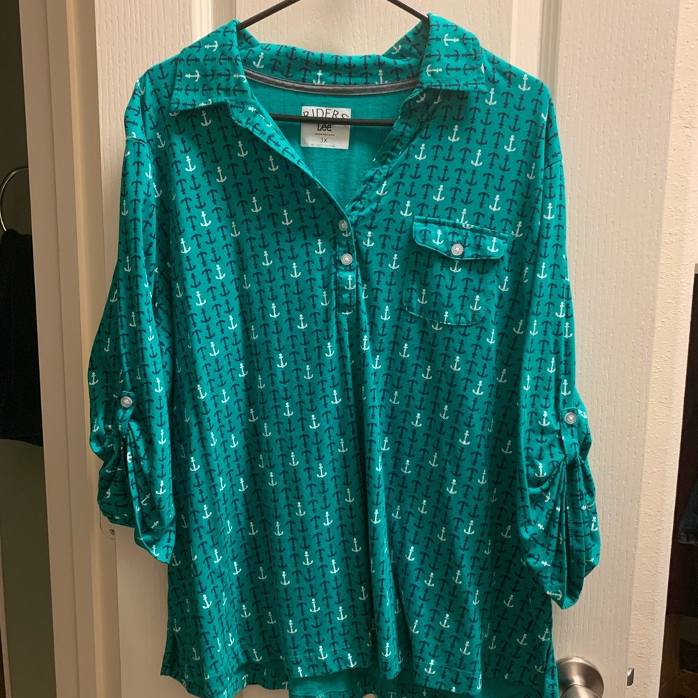 2PC Lot Ryders Anchor Polo Style Shirts Size 3X